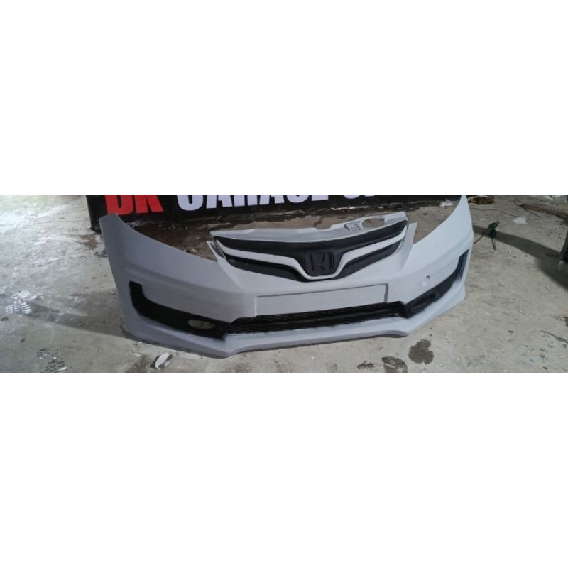 bumper jazz custom facelift 2008-2010