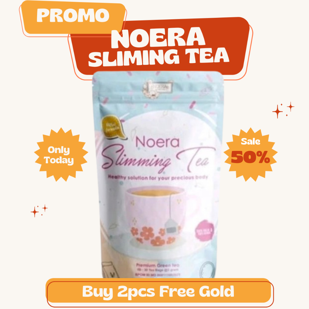 PROMO NOERA SLIMMING TEA Teh Pelangsing Herbal Alami Ampuh Melangsingkan Badan Dan Mengecilkan Perut
