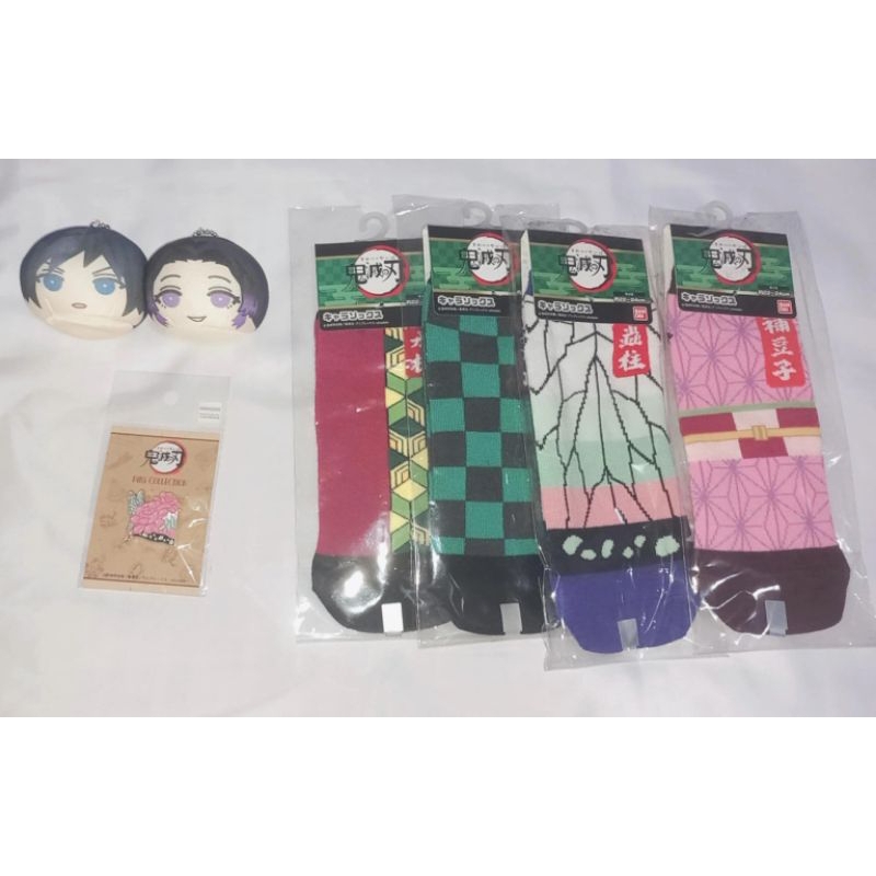 (READ DESC) Demon Slayer Kimetsu No Yaiba Kocho Shinobu Tomioka Giyuu Omanjuu Pin Collection Charact