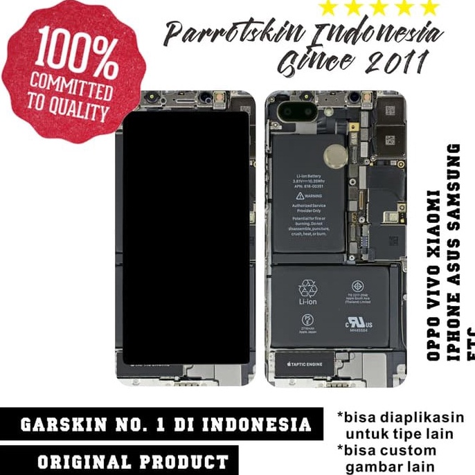 MAKSIMAL Garskin Skin Xiaomi Redmi 1s 2 3 4a 5 5a 6 case Iphone x mainboard
