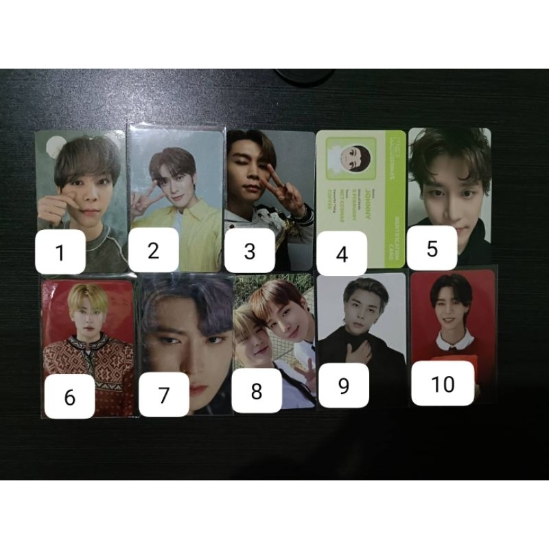 READYSTOCK PHOTOCARD NCT 127 DJJ JAEHYUN JOHNNY TAEIL DOJAEJUNG JAEWOO