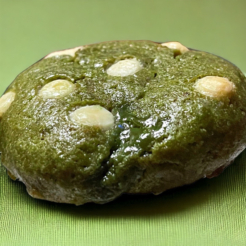 

Soft baked Matcha Greentea Cookies Kue (3pc)