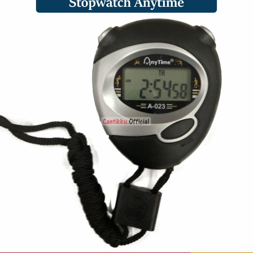 Murah  COD  STOPWATCH OLAHRAGA STOPWATCH DIGITAL LCD STOPWATCH DIGITAL ANYTIME A23