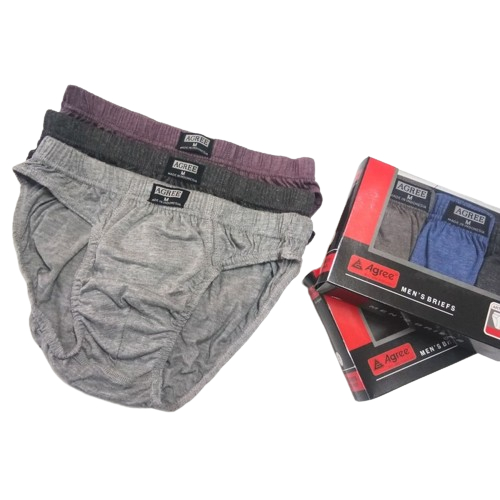 (M L XL XXL) 3 PCS CELANA DALAM PRIA BOXER CD LAKI LAKI AGREE 8886