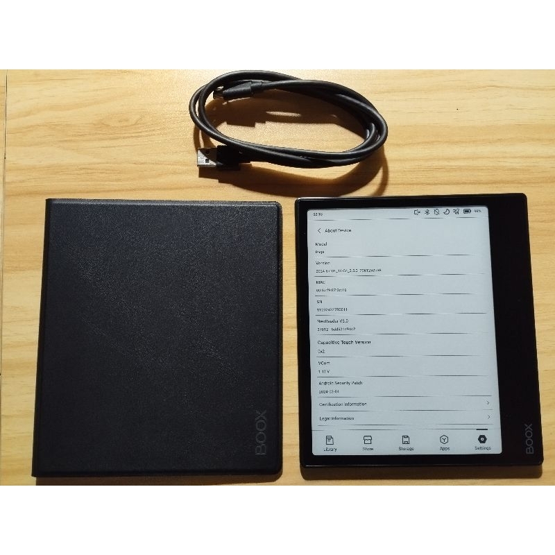 [Preloved] Onyx Boox Page E reader E ink device