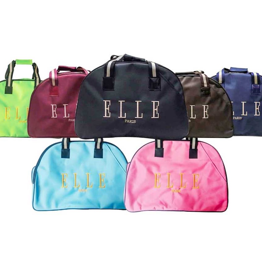 KP8 TAS TRAVEL WANITA ELLE  BAG ELLE TAS PAKAIAN TENTENG WANITA  TAS PAKAIAN BESAR ELLE BAG