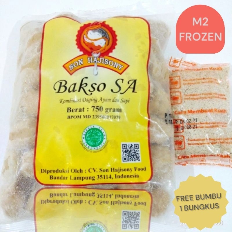 

Bakso Soni Kombinasi Sapi dan Ayam 750g | Free Bumbu kuah | isi 50 butir |