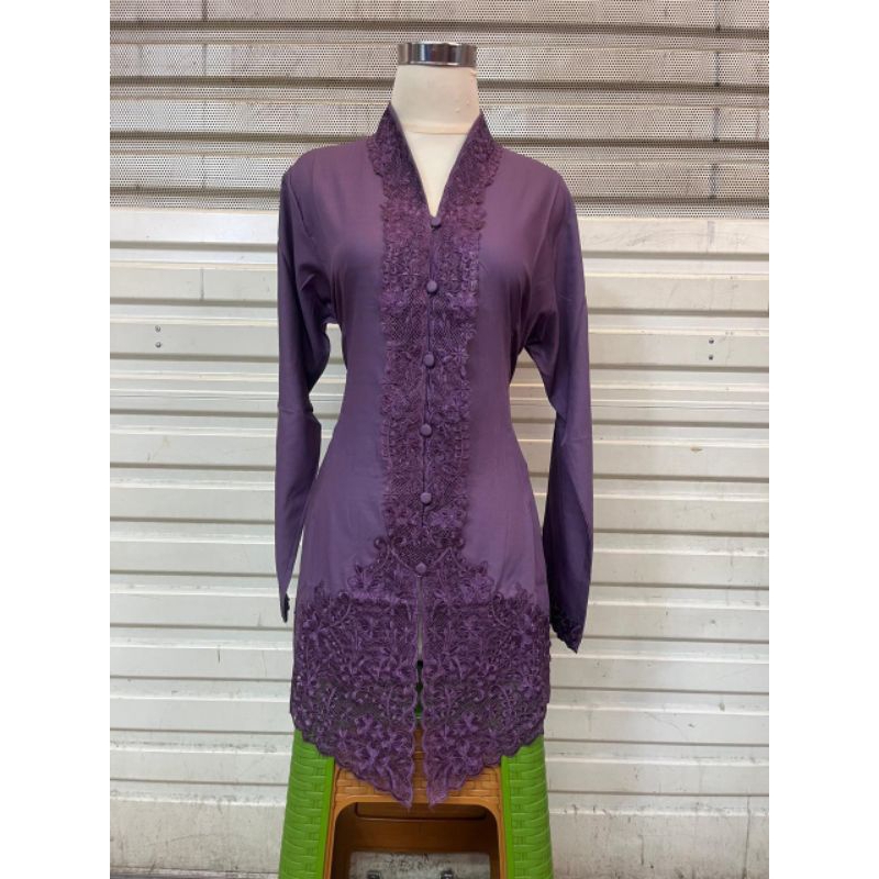 Atasan Kebaya Encim Senada Lengan Panjang /Kebaya Encim Senada Lengan Panjang
