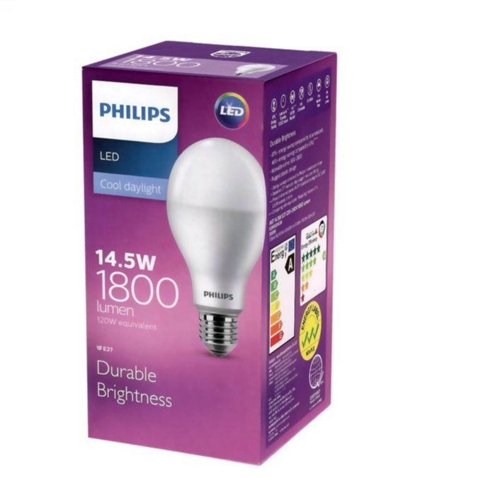 Lampu LED Philips Mycare 14.5Watt E27  Putih 6500K Philips LED Bulb