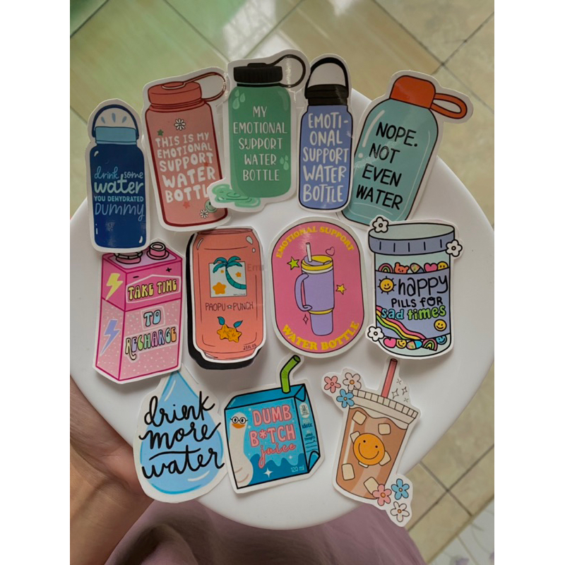 

STARLY - (T23) STIKER MINUMAN STIKER DRIK STIKER TUMBLR STIKER LUCU STIKER LAPTOP