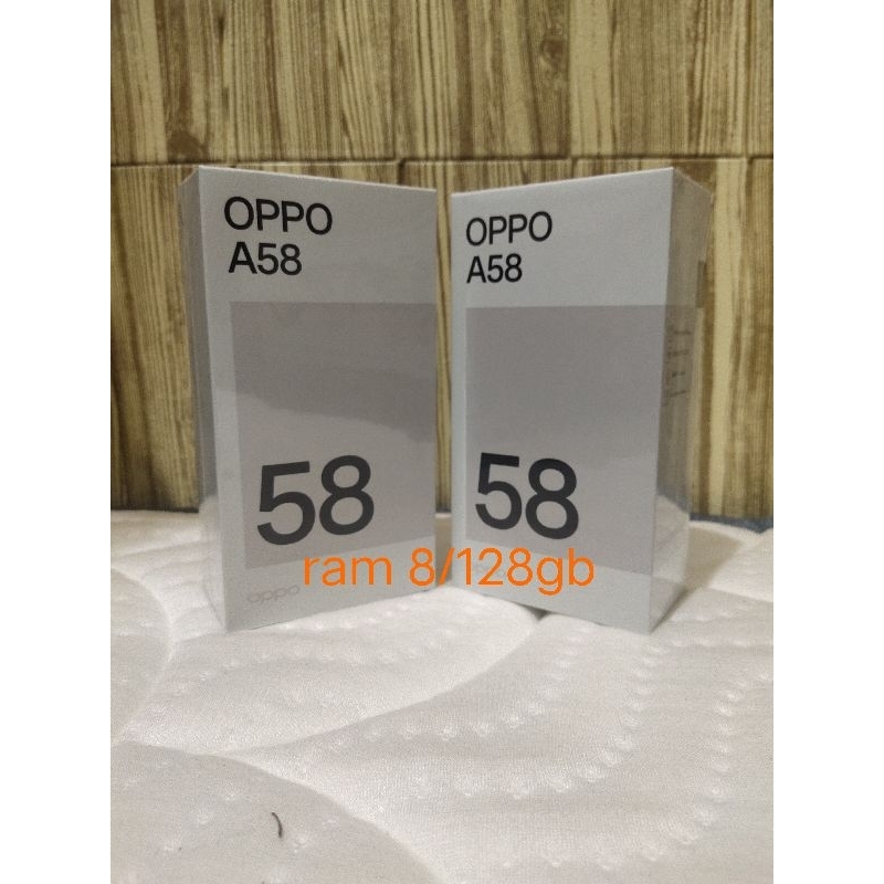 opo a58 ram 8/128 gb