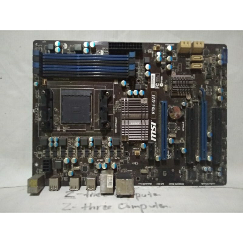 Motherboard MSI A970A-G43 AMD soket AM3 AM3+