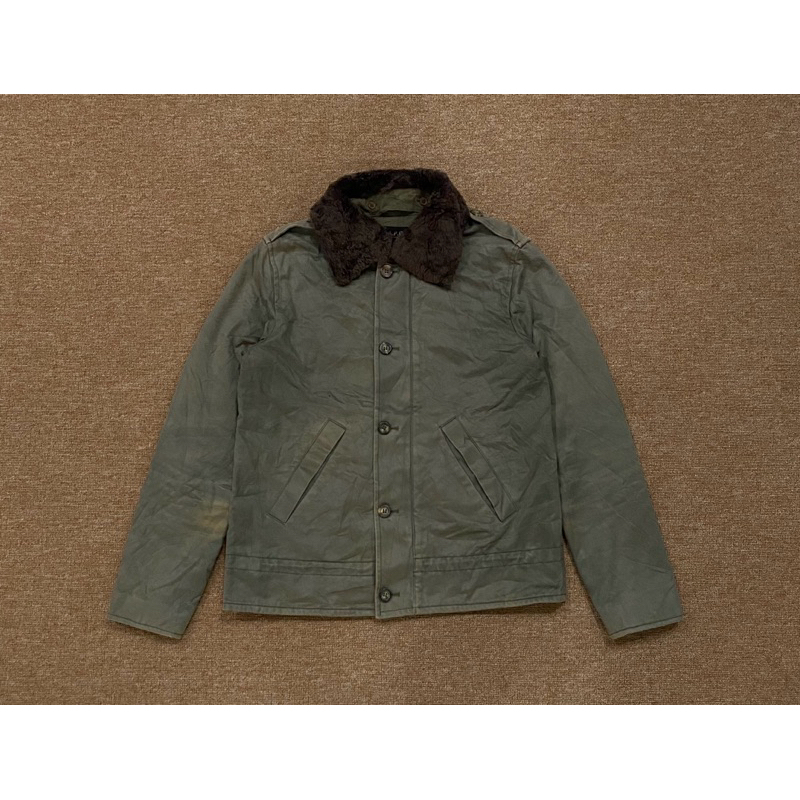 Vintage A.P.C. Paris N-1 Army Deck Jacket