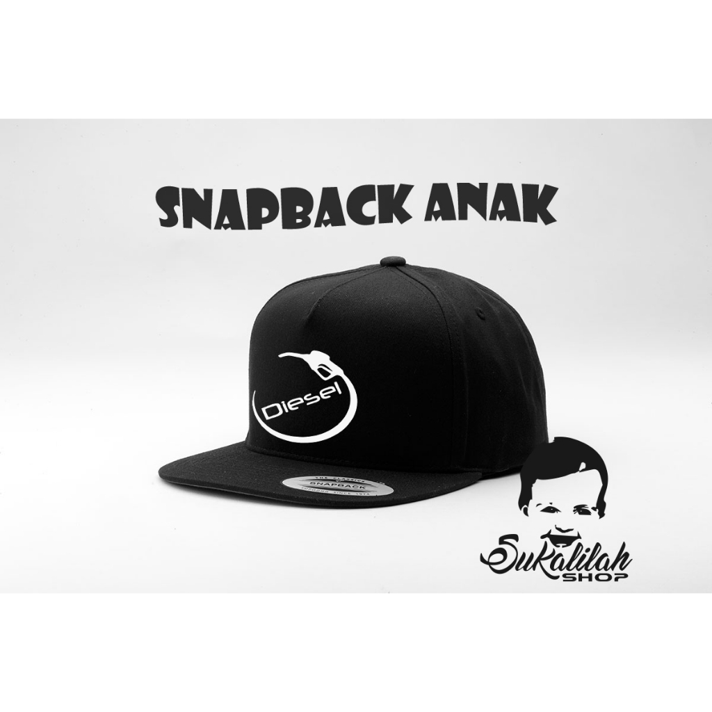 Topi snapback Anak unisex diesel
