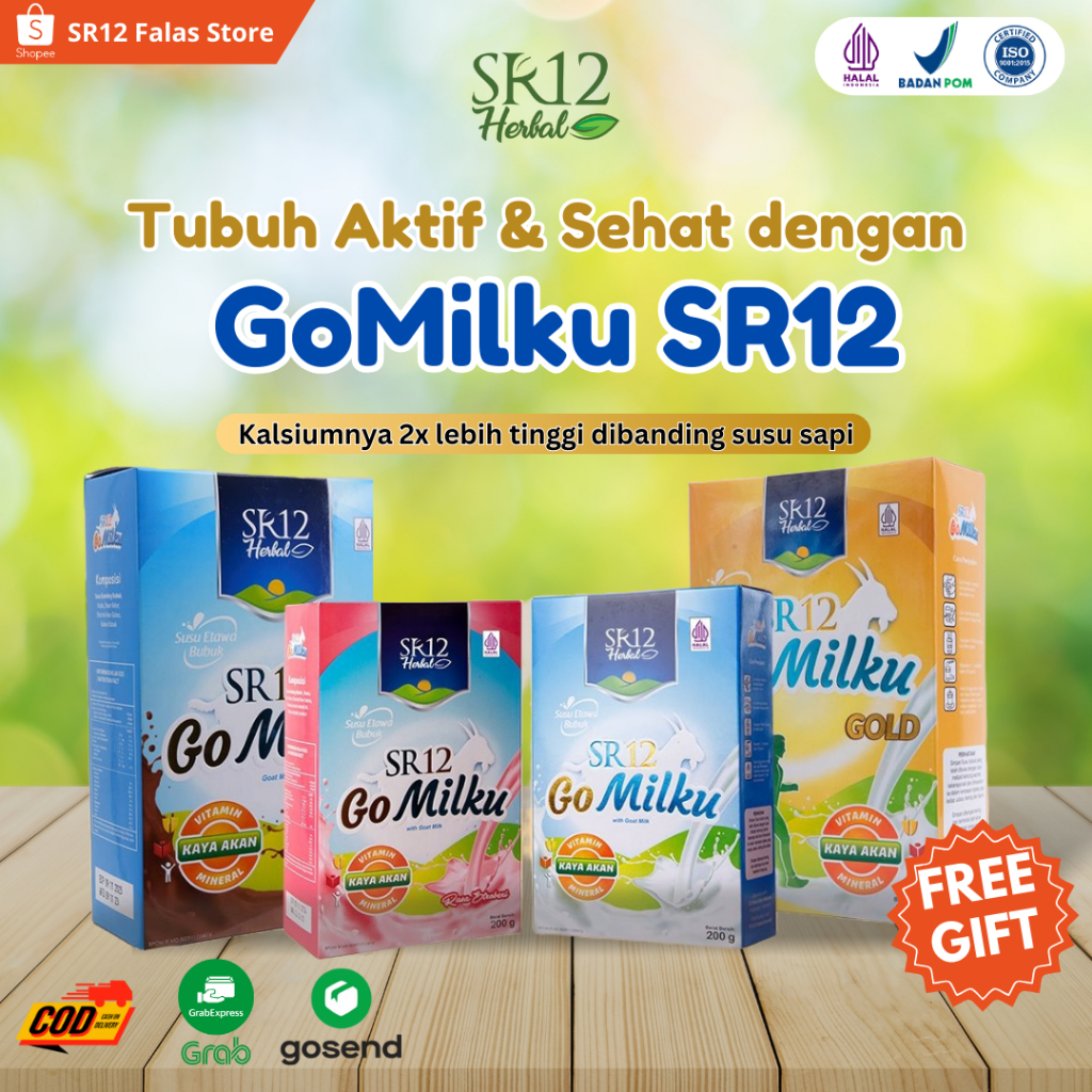 

Gomilku Go Milku SR12 Susu Kambing Etawa Halal Bubuk Serbuk BPOM Penurun Kolesterol gomilku gold