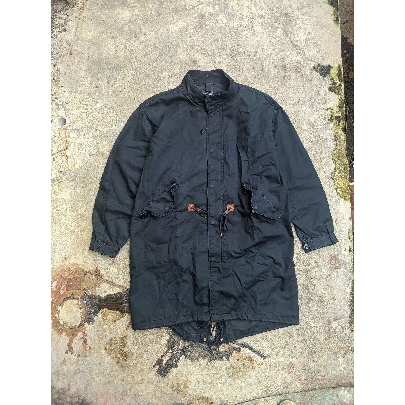 jaket parka army Fishtail kai-aakman