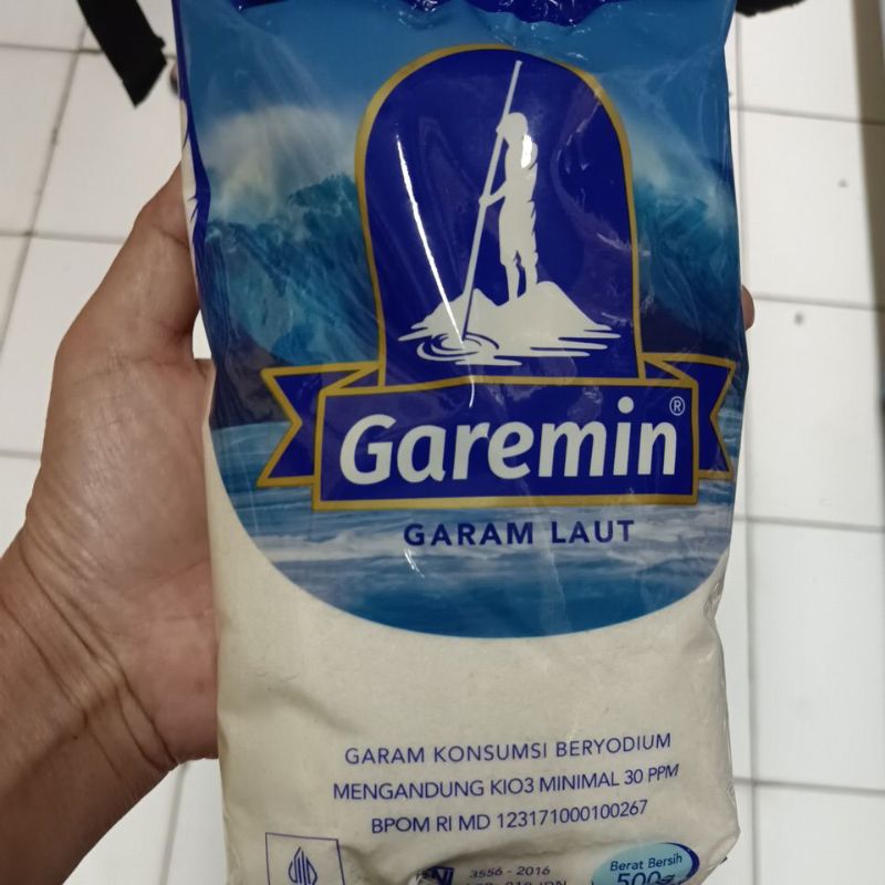 

garemin garam laut 500 gr