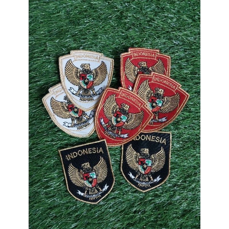 PATCH INDONESIA LOGO TIMNAS INDONESIA LOGO GARUDA LOGO BORDIR
