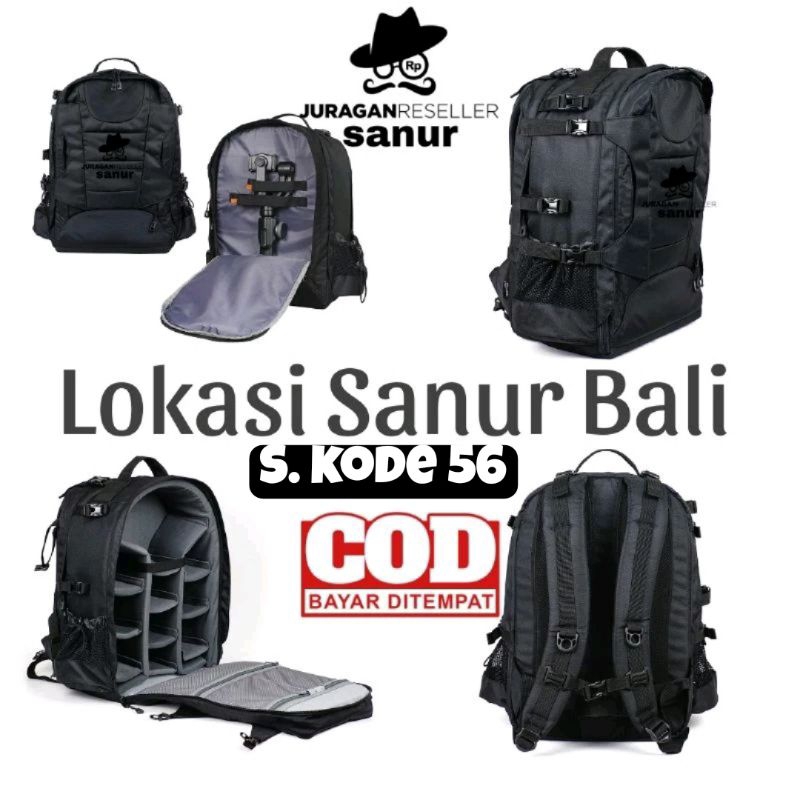 Tas Kamera Backpack for Dslr Mirrorless Gimbal Laptop Quarzel Kaldera SS (Steady Series) super