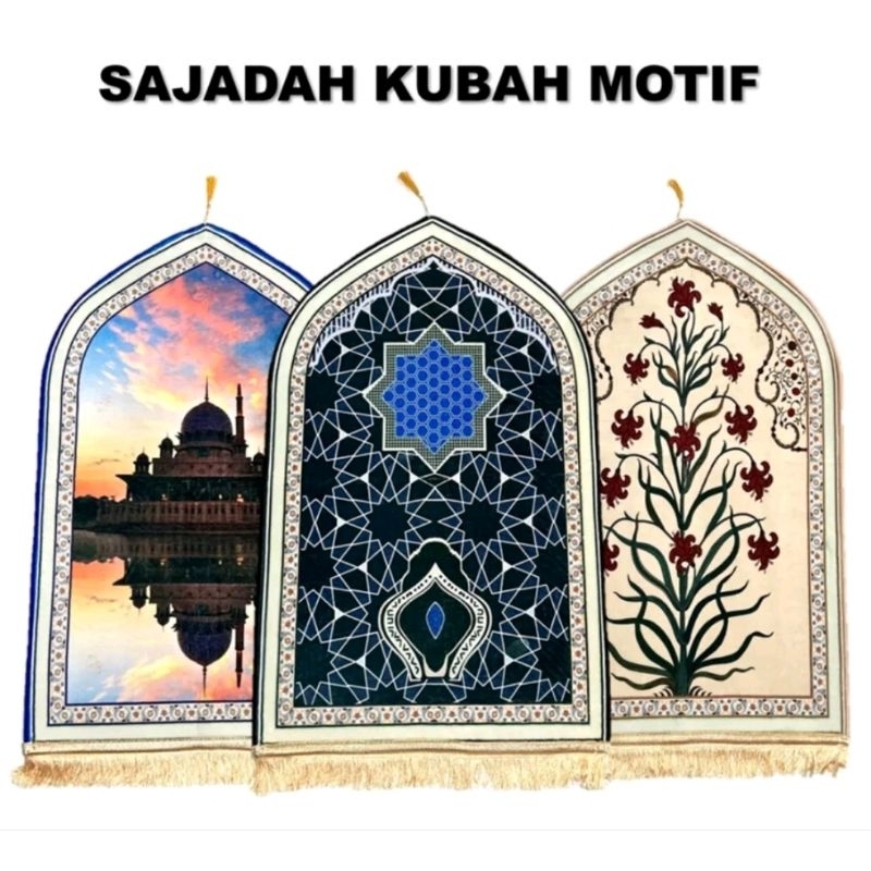 Sajadah Kubah Tebal Turki Lembut