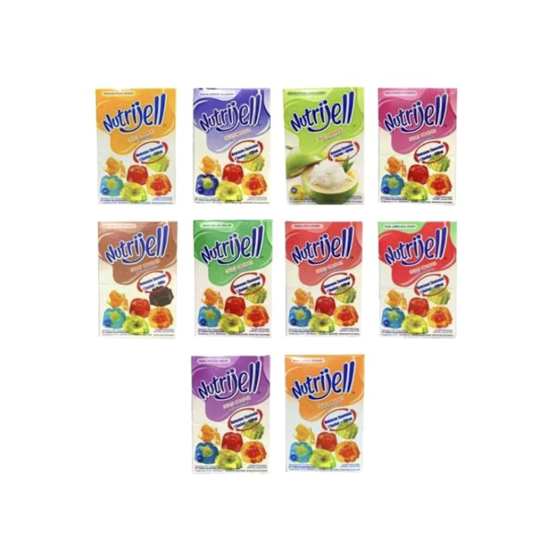 

Nutrijell 15g/Jelly powder/agar-agar/jeli serbuk instan/tepung jelly