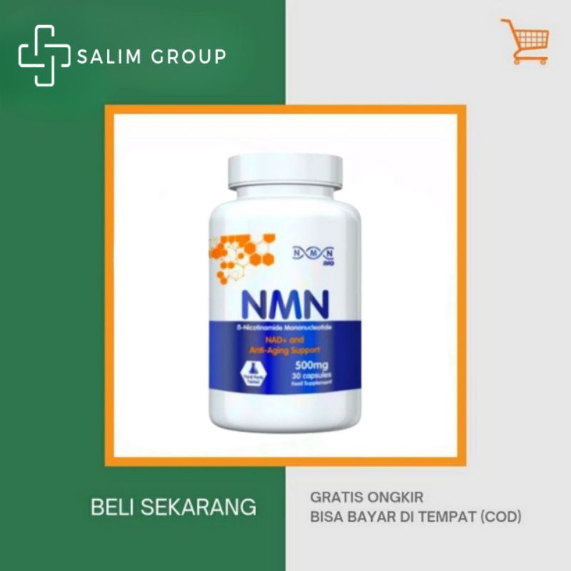 NMN B - Nicotinamide Mononucleotide NAD+ And Suplemen Herbal Anti Aging Asli Original