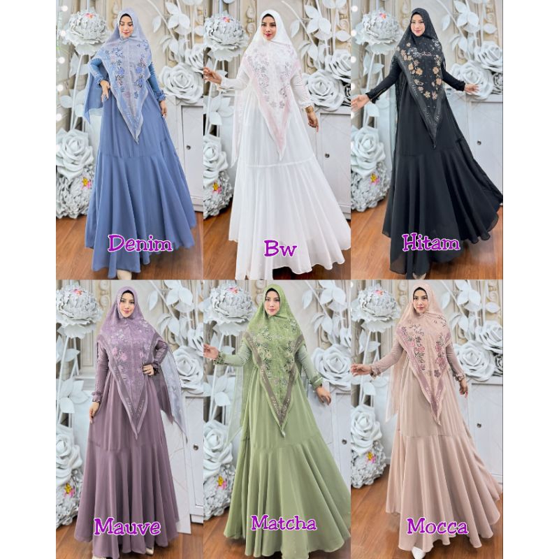 Hanum set syari by D'zhira hijab