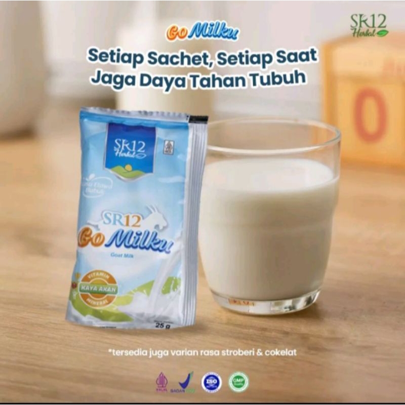 

Susu Gomilku SR12 kemasan sachet Rasa original | Susu Kambing Etawa Premium | Susu Kesehatan Membantu Menurunkan Kolestrol | Susu Rendah Lemak | Susu Bebas Gula Halal BPOM