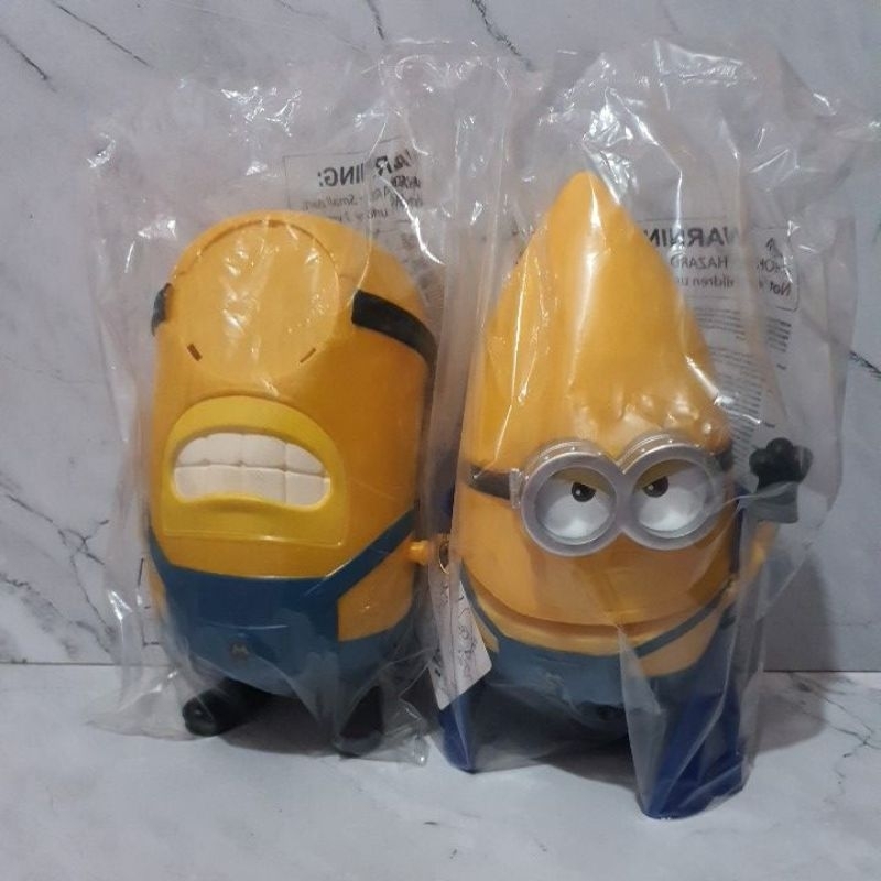 Paket Minions XXI Tumbler Gus Cup dan Bucket Popcorn Mega Mel