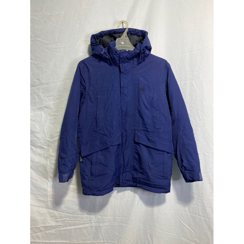 Kolon Sport goretex navy gopecore Jaket down bulu angsa bulang winter second thrift preloved