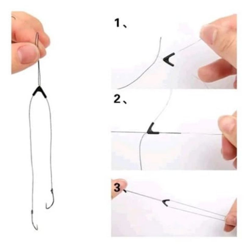 RANGKAIAN PANCING CABANG 2 UNTUK BERBAGAI JENIS IKAN