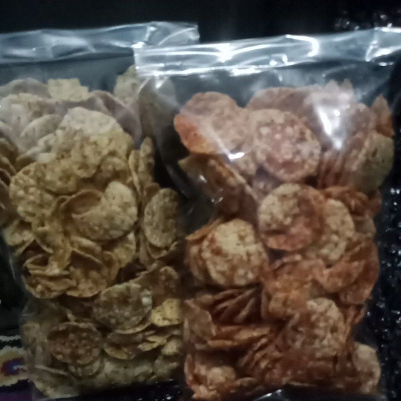 

opak serundeng Opak serundeng gurih