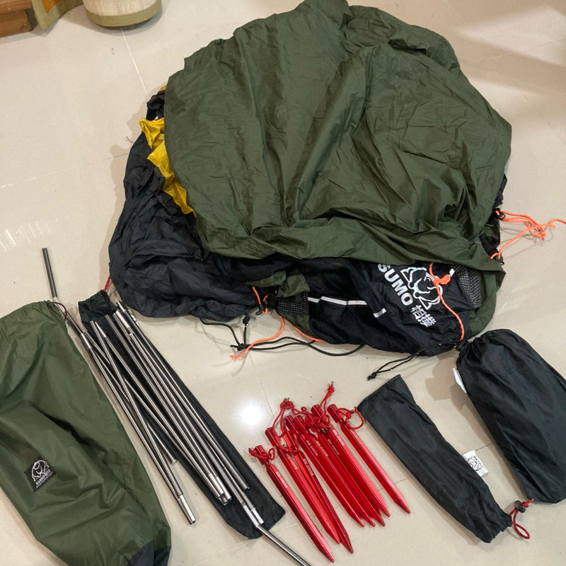 Tenda Ultralight Sumo Equipment Yamato Tunnel 1P