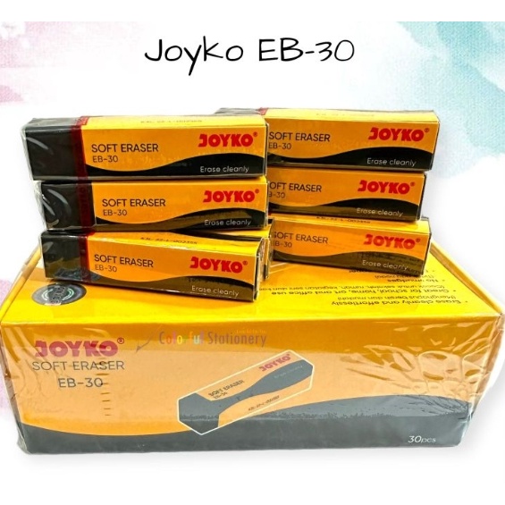 

KODE W5O7 1pak3pc PENGHAPUS PENSIL JOYKO TANGGUNG EB 3