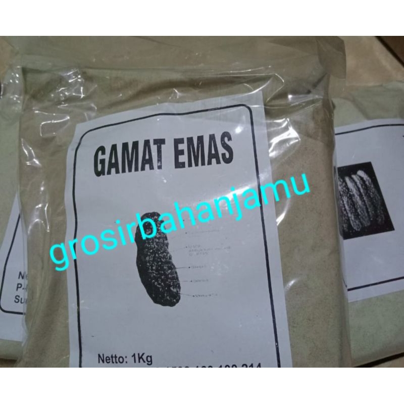 Serbuk Gamat Emas atau Teripang