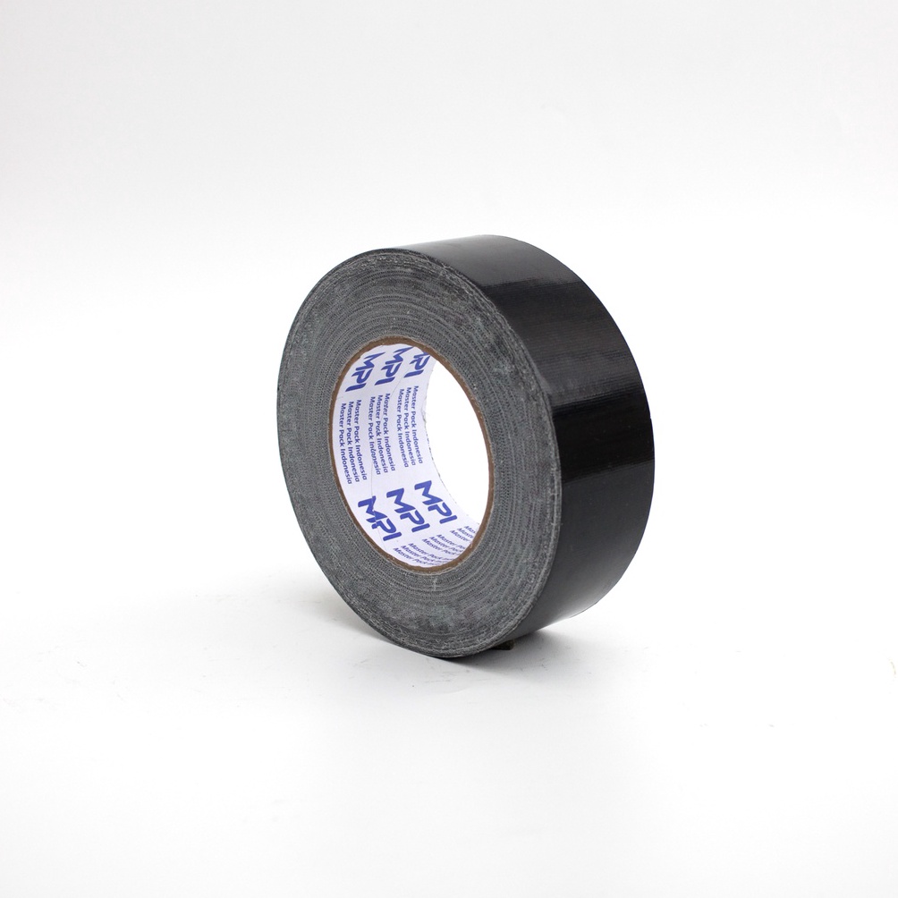 

KODE I7W Lakban Kain Hitam 2 INCH x 4 Meter MPI Cloth Tape Hitam 4m MPI