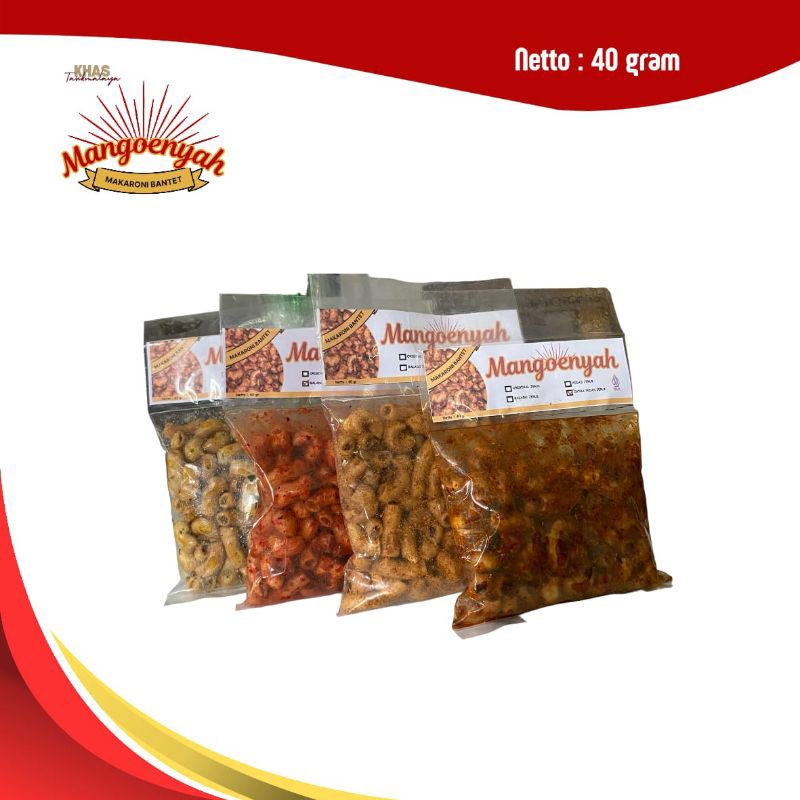

Makaroni bantet khas Tasikmalaya 40 gr