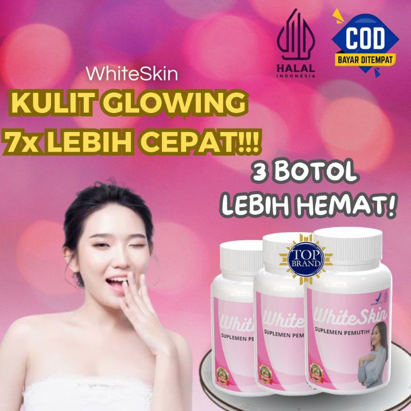 White Skin Memutihkan Badan 7x Extra Cepat Aman Dan Sehat Permanen Solusi Terbaik Tanpa Suntik Putih