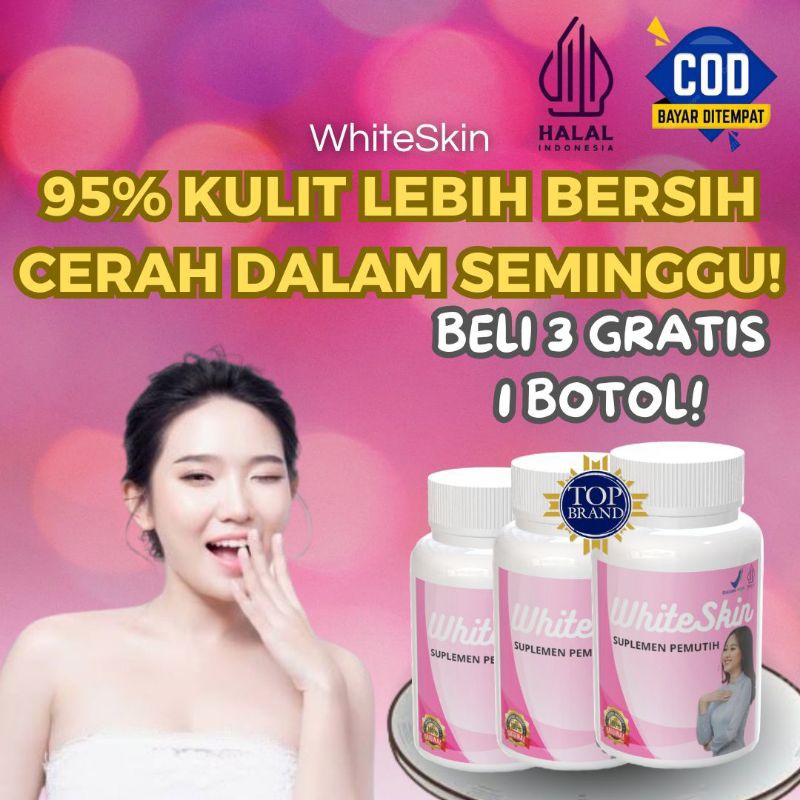 White Skin Memutihkan Badan 7x Extra Cepat Aman Dan Sehat Permanen Solusi Terbaik Tanpa Suntik Putih