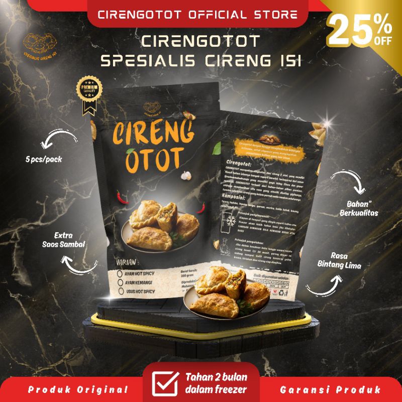 

CIRENGOTOT/CIRENG ISI/CIRENG ISI AYAM/CIRENG AYAM SUWIR/CIRENG MERCON/CIRENG SALJU/CIRENG FROZEN FOOD.