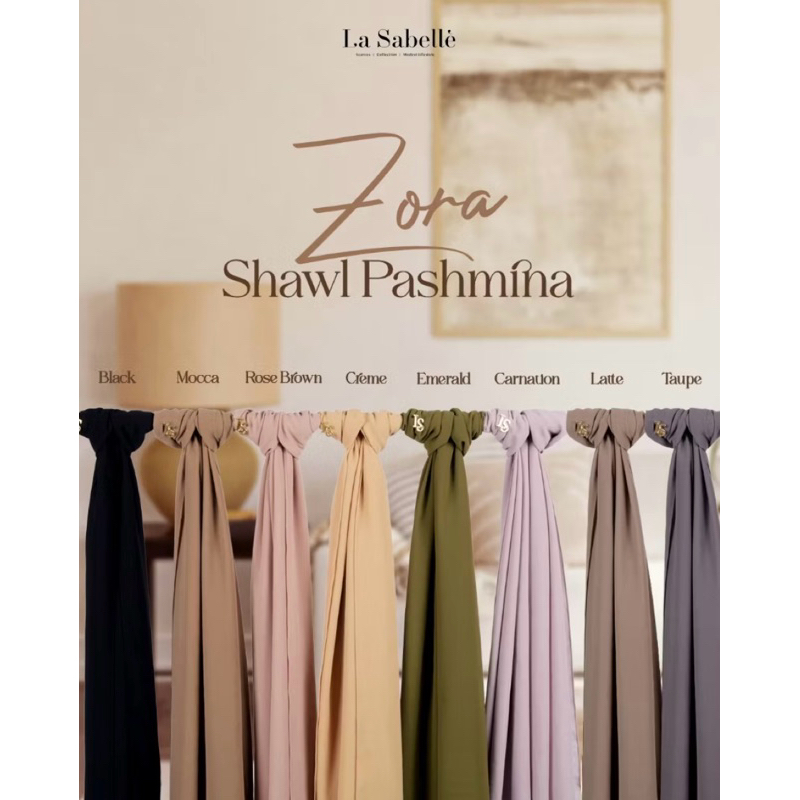 La Sabelle - Zora shawl pashmina