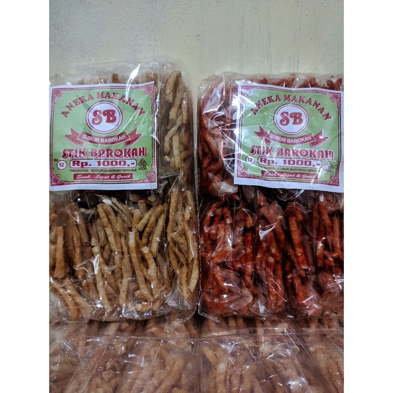 

stik renyah isi 12 pcs rasa original dan balado termurah