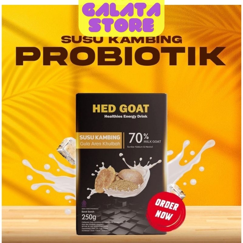 

Susu kambing HEDGOATHealthies Energy Drink