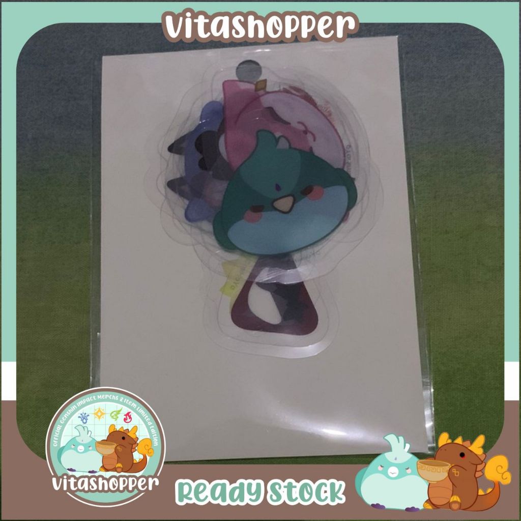 [Ready Stock] - Genshin Impact Zoo Teyvat Sticker