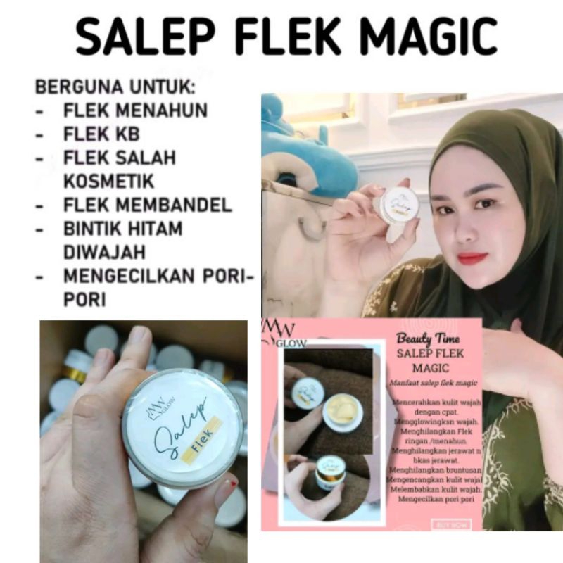 (Distributor Resmi) Salep Flek Magic Glow MW | Booster Cream Flek Ampuh