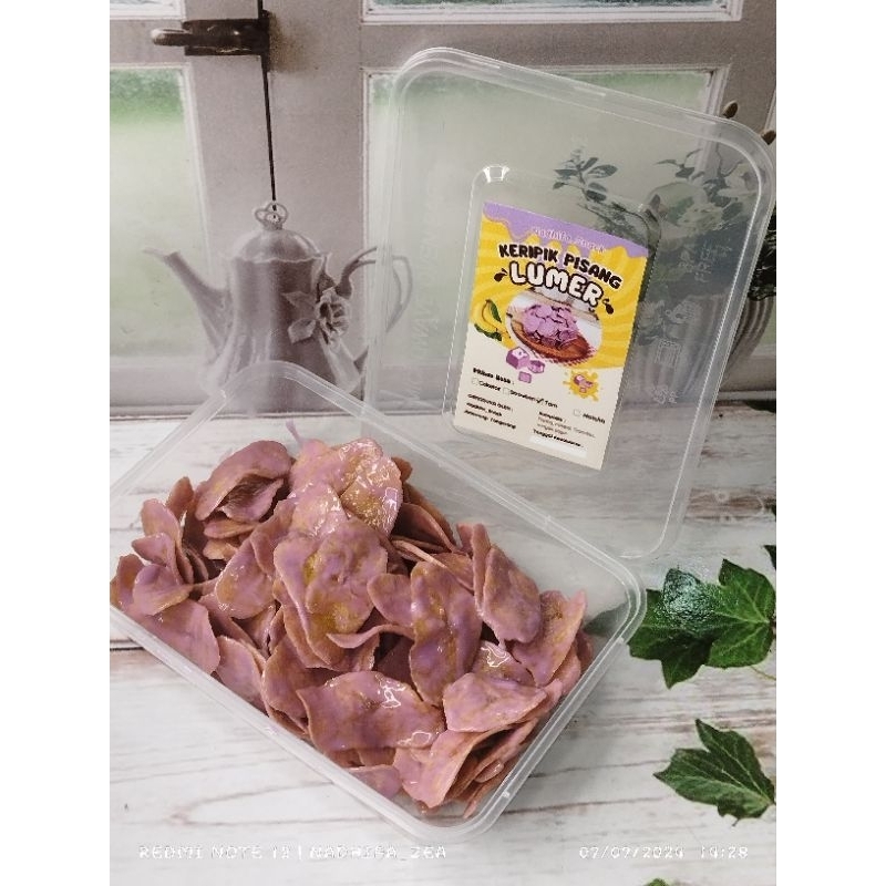

keripik pisang rasa blueberry