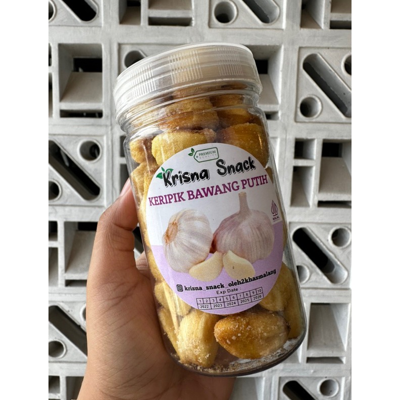 

WOW KERIPIK BAWANG PUTIH UTUH WHITE GARLIC