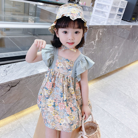 Diskon  Dress Baju Anak Perempuan Alula Floral / Dress Kids Umur 6 Bulan - 3 Tahun Terbaru bagus nya