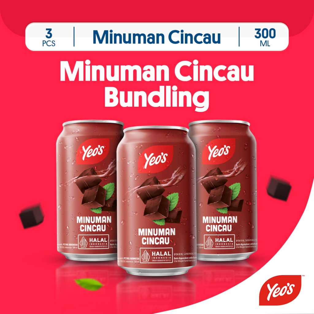 

Yeos Minuman Kaleng Cincau Hitam (Grass Jelly) 300ml - 3 Pcs