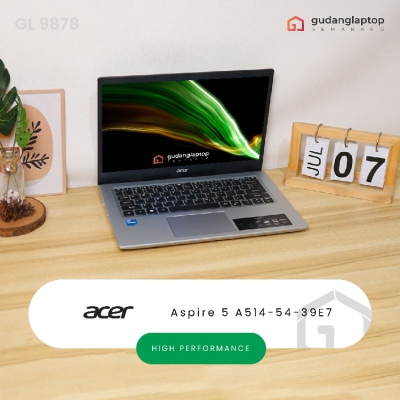 ACER Aspire 5 A514 - 54 - 39E7 Intel Core i3-1115G4 4/512 14 inch HD | GL9878